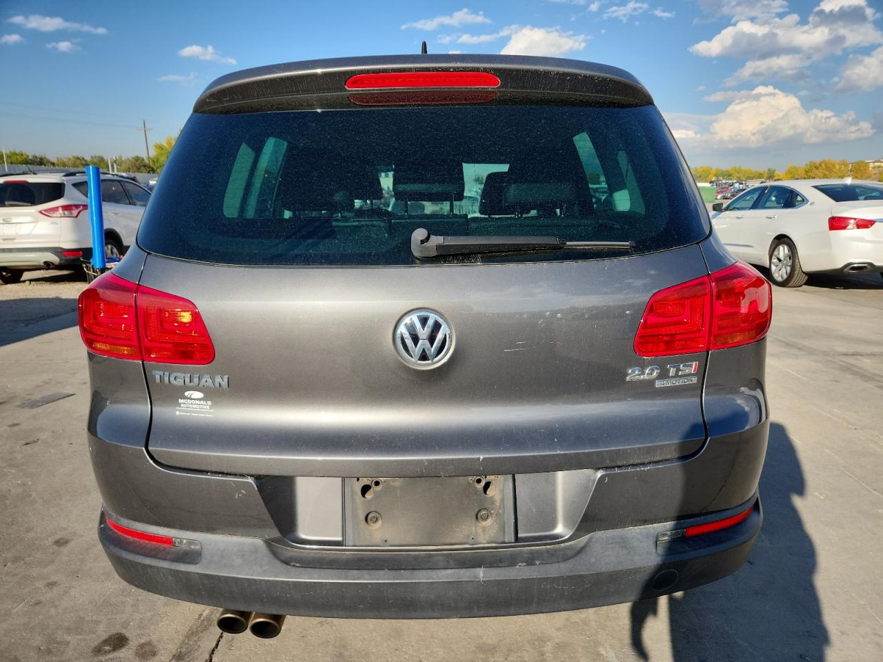 2015 Volkswagen Tiguan S VIN: WVGBV7AX6FW608010 Lot: 86710105