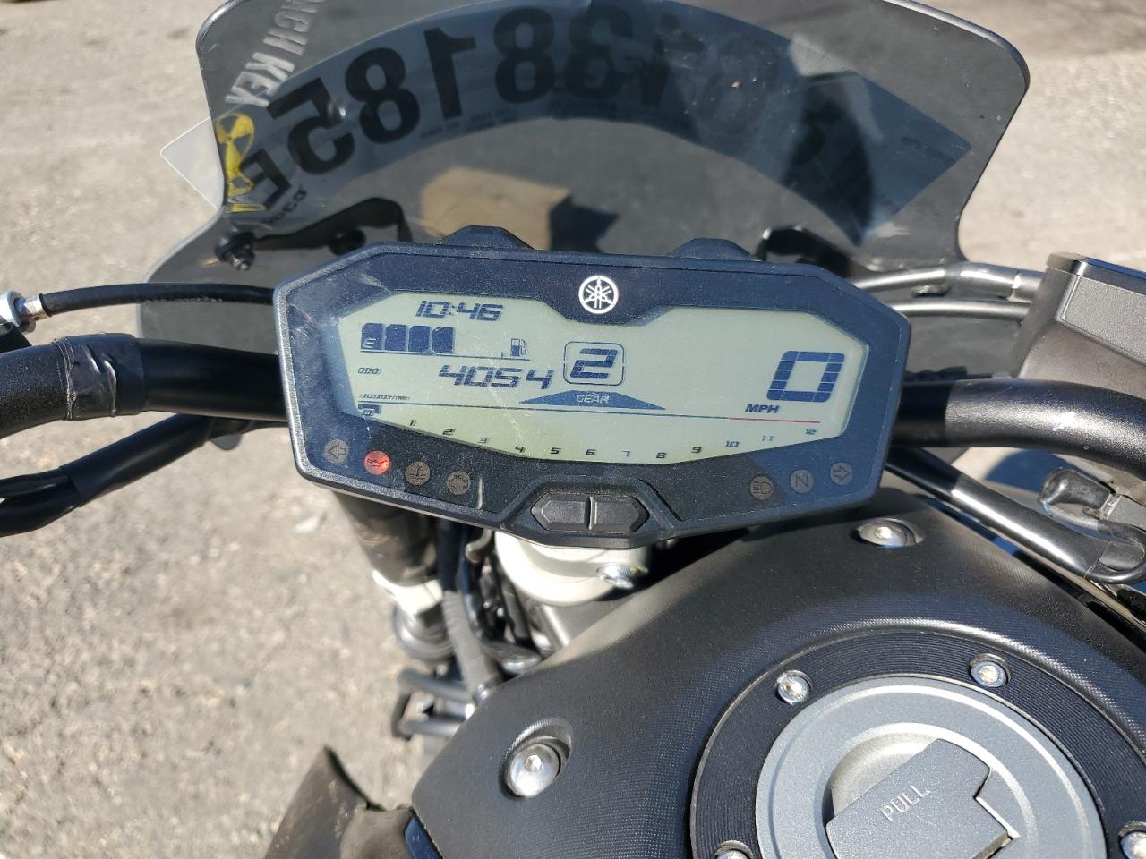 2016 Yamaha Fz07 VIN: JYARM06E5GA009078 Lot: 86138185