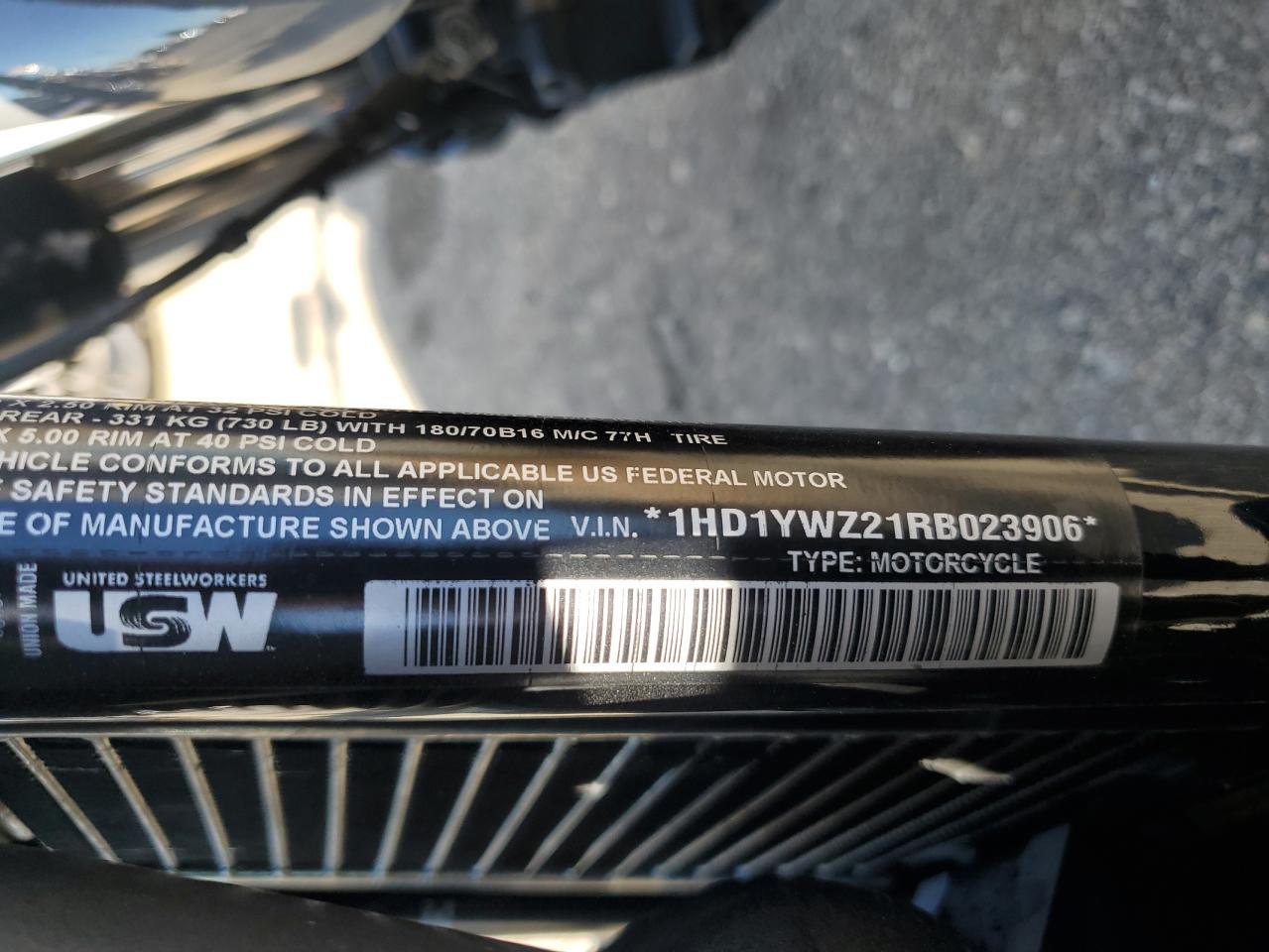 2024 Harley-Davidson Fxlrs VIN: 1HD1YWZ21RB023906 Lot: 82498675