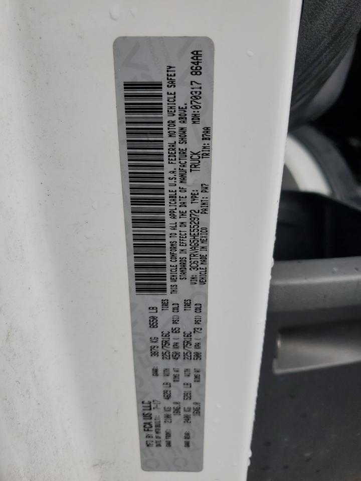 2017 Ram Promaster 1500 1500 Standard VIN: 3C6TRVAG5HE552972 Lot: 84870425