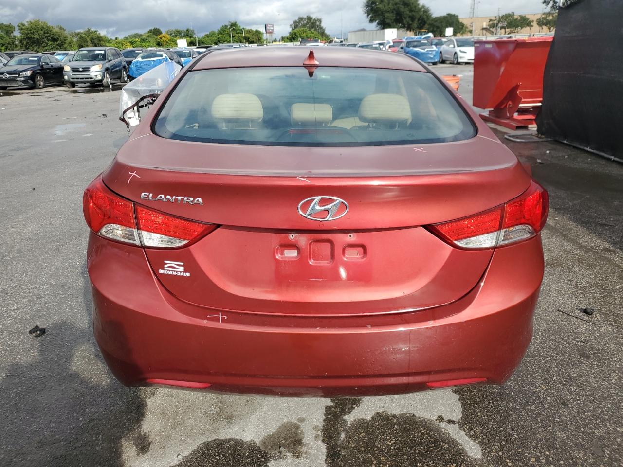 2013 Hyundai Elantra Gls VIN: 5NPDH4AE4DH324914 Lot: 85712105