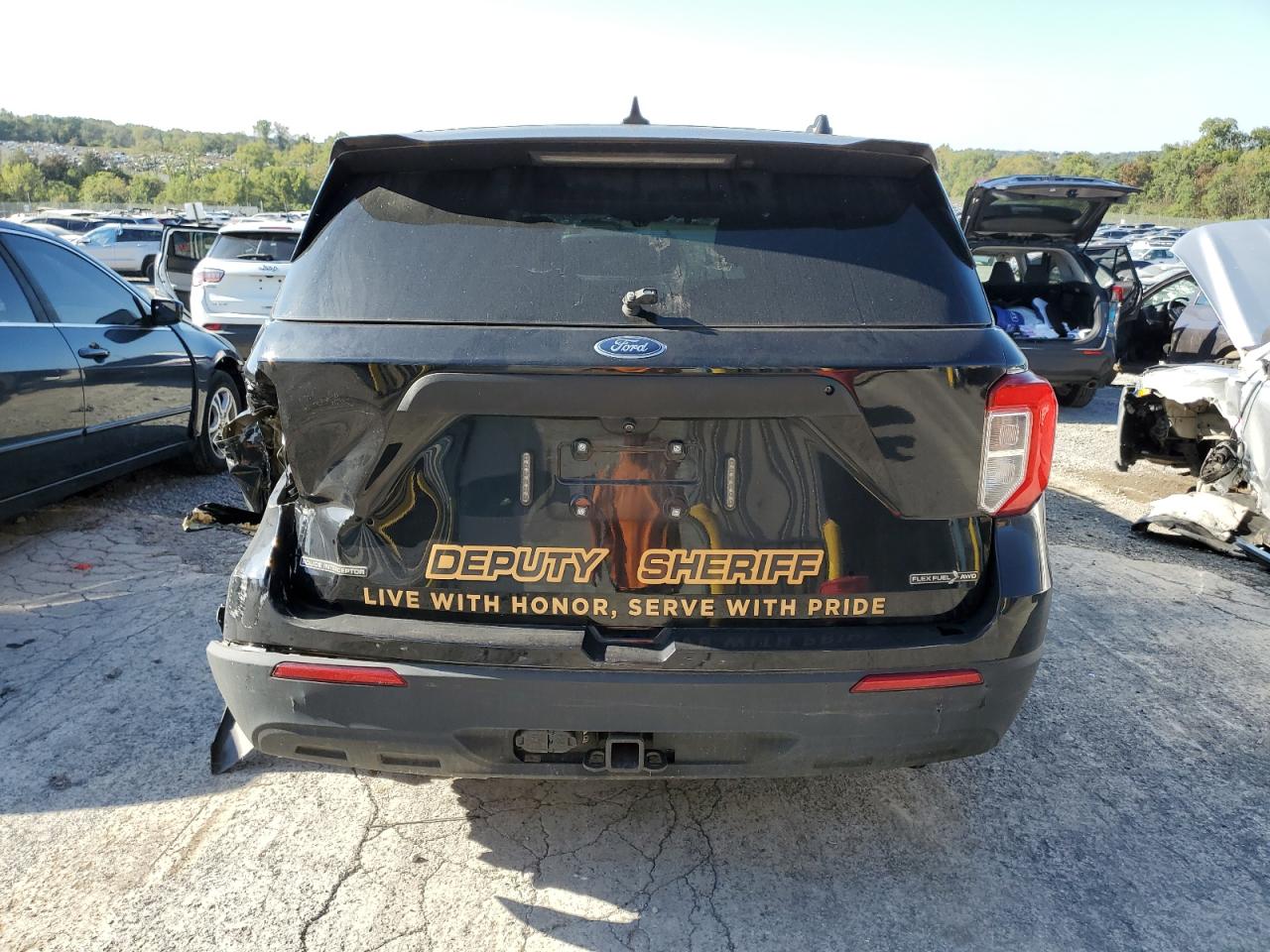 2022 Ford Explorer Police Interceptor VIN: 1FM5K8AB0NGA49076 Lot: 70101845