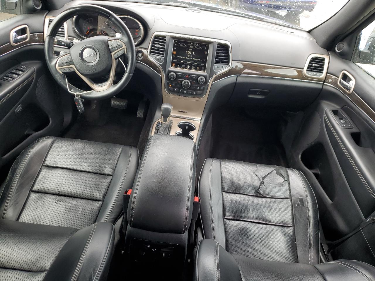 2017 Jeep Grand Cherokee Overland VIN: 1C4RJECG5HC605538 Lot: 81946415