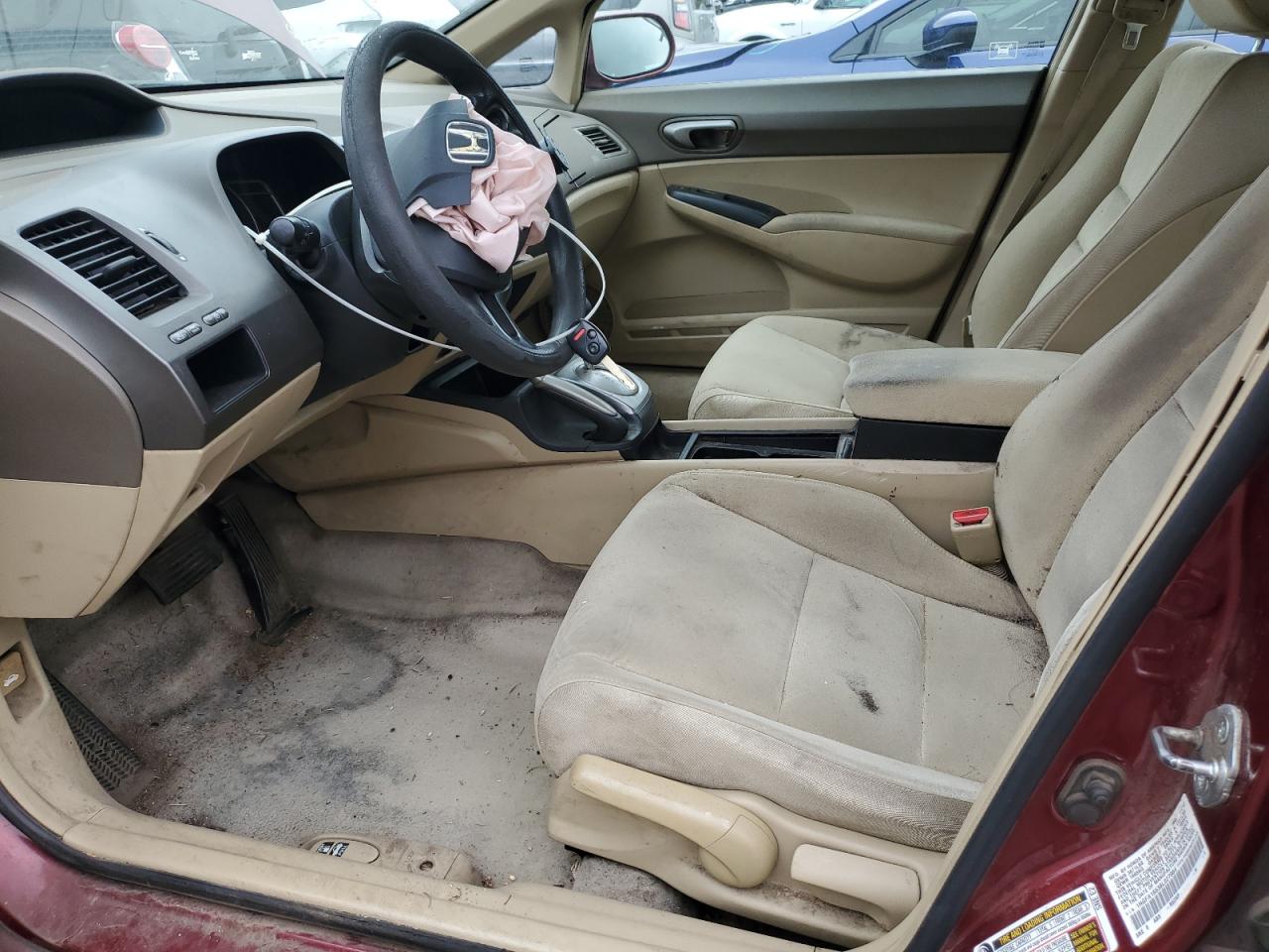 2008 Honda Civic Lx VIN: 1HGFA16538L027964 Lot: 72016885