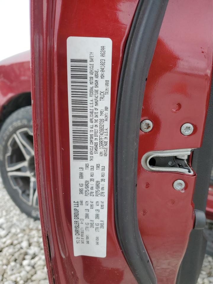2013 Ram 1500 St VIN: 1C6RR7FT4DS652726 Lot: 86168045