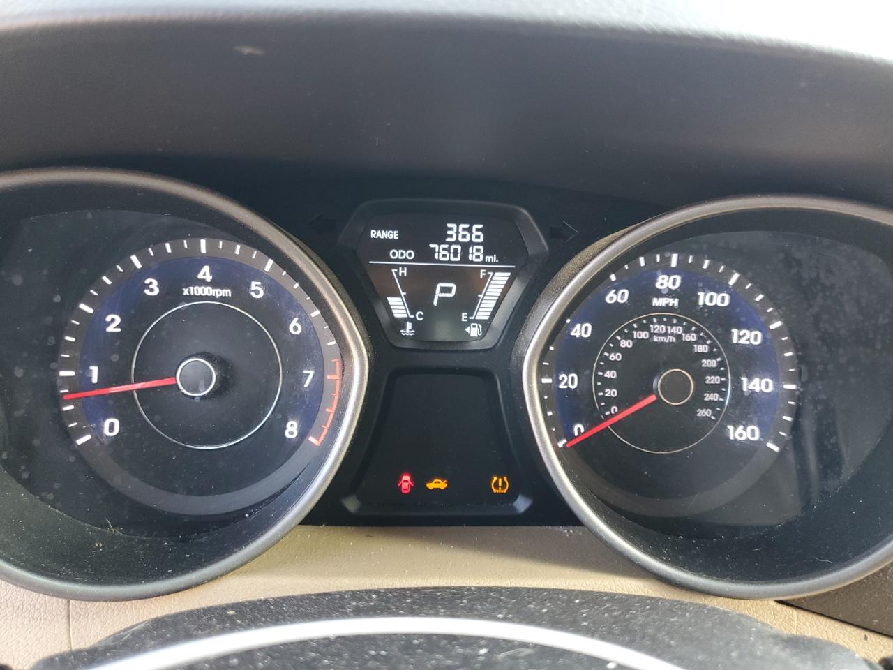 2013 Hyundai Elantra Gls VIN: 5NPDH4AE2DH335460 Lot: 85127435