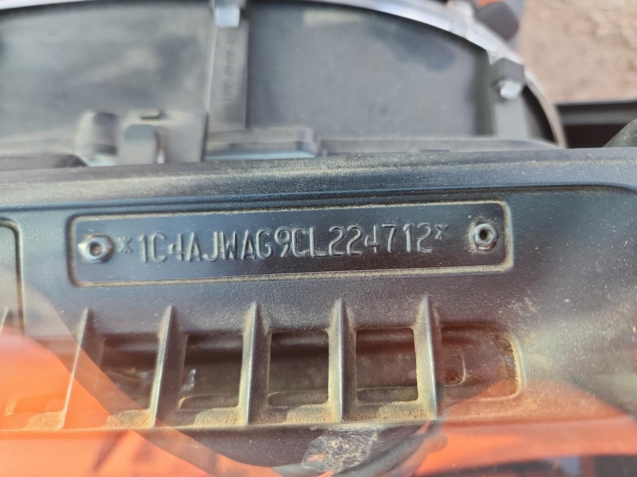 2012 Jeep Wrangler Sport VIN: 1C4AJWAG9CL224712 Lot: 86146745