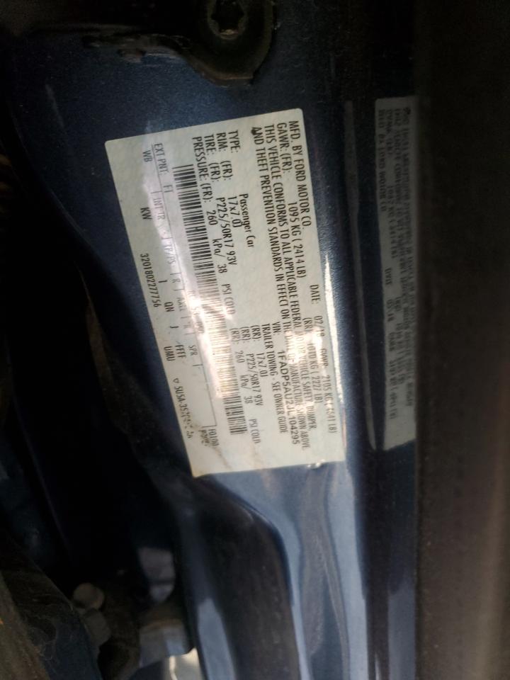 2018 Ford C-Max Se VIN: 1FADP5AU2JL104295 Lot: 82320025