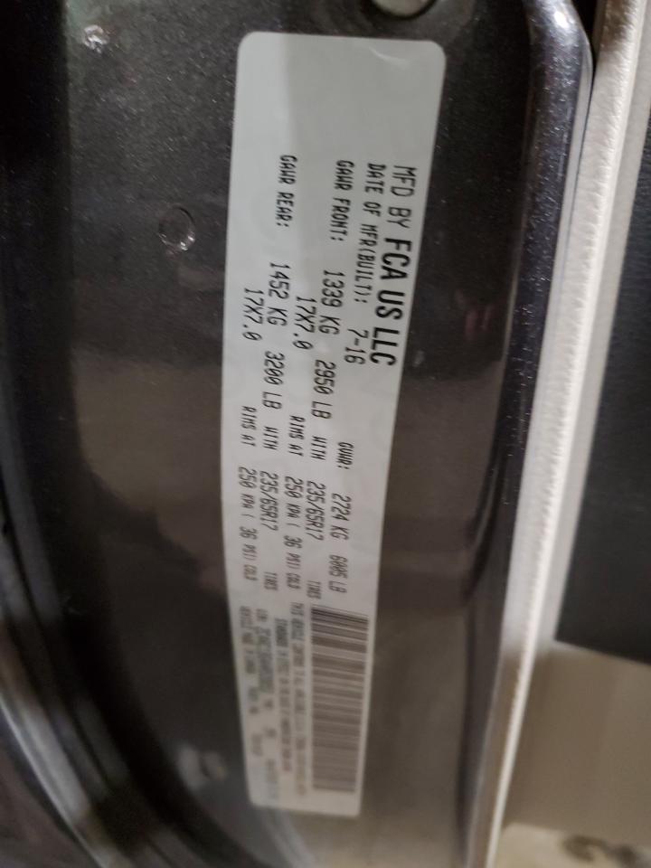 2017 Chrysler Pacifica Touring L VIN: 2C4RC1BG4HR539253 Lot: 90604335