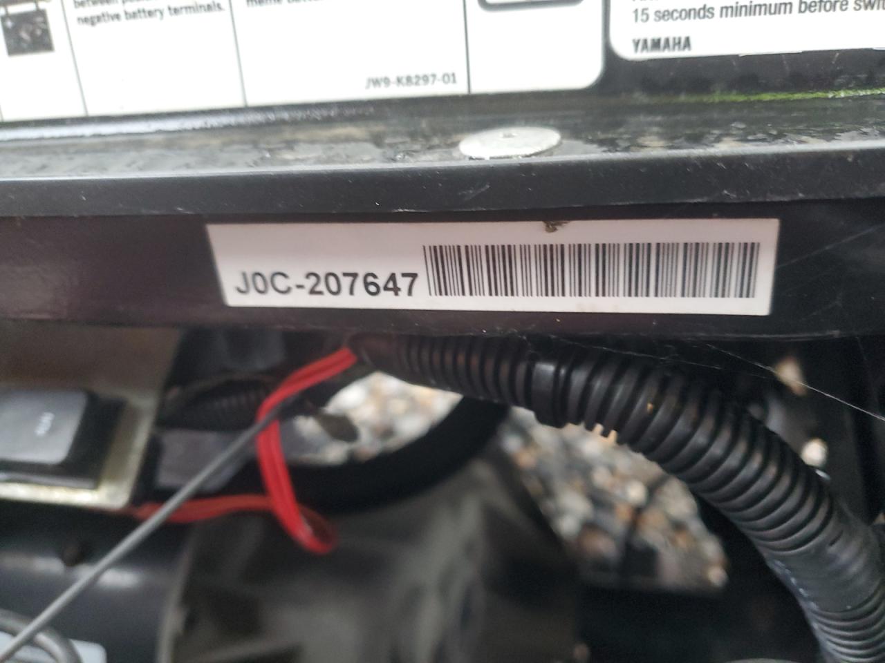 2019 Yamaha Golf Cart VIN: J0C207647 Lot: 89501935
