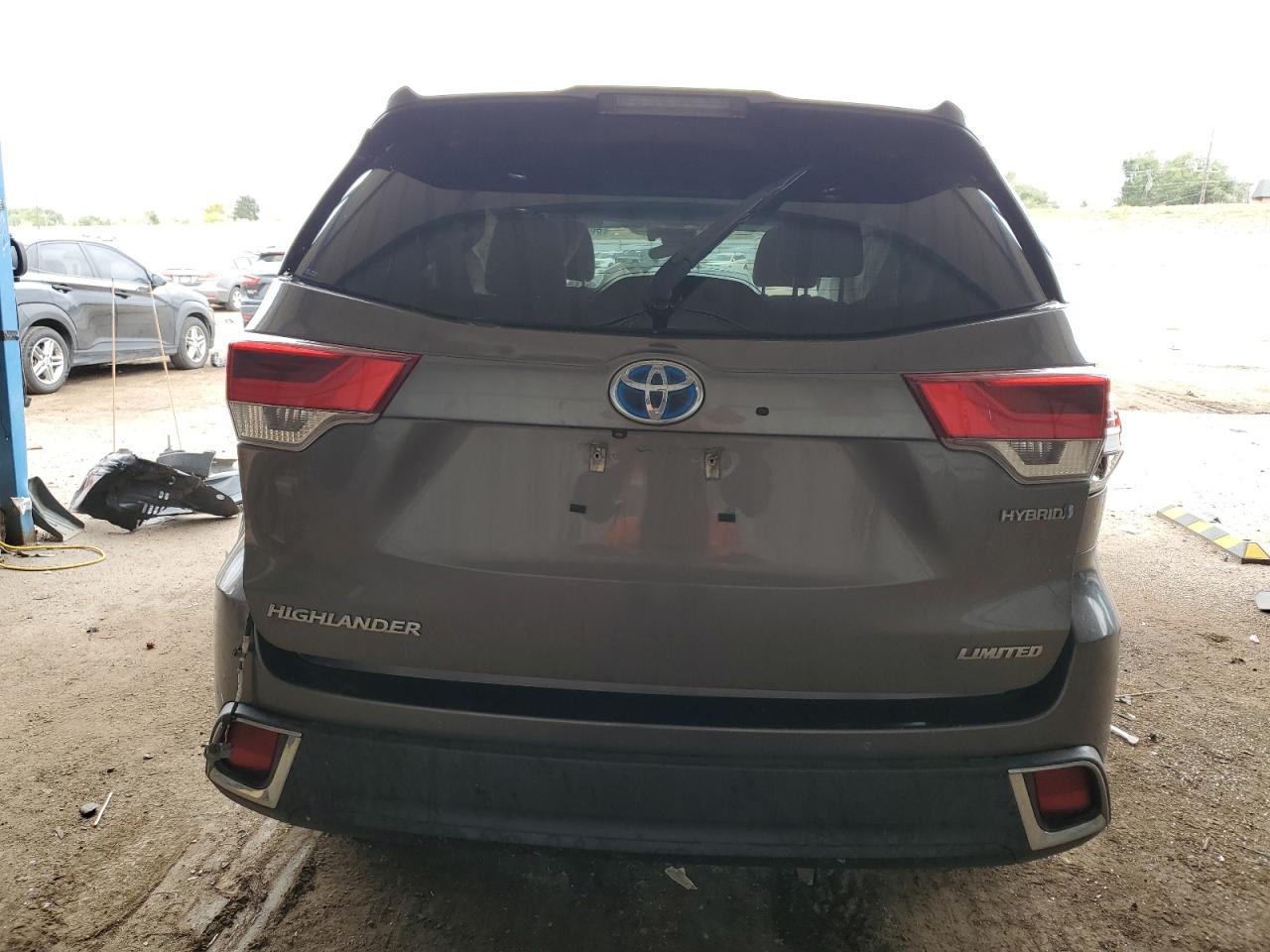2017 Toyota Highlander Hybrid Limited VIN: 5TDDGRFH8HS029396 Lot: 85645675