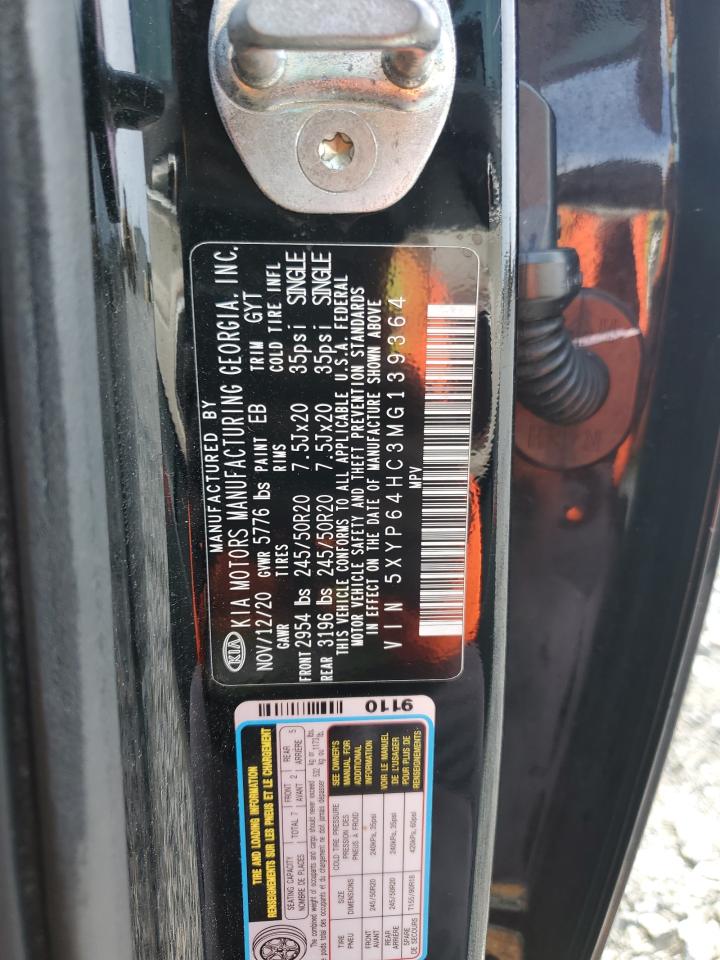 2021 Kia Telluride S VIN: 5XYP64HC3MG139364 Lot: 84278585