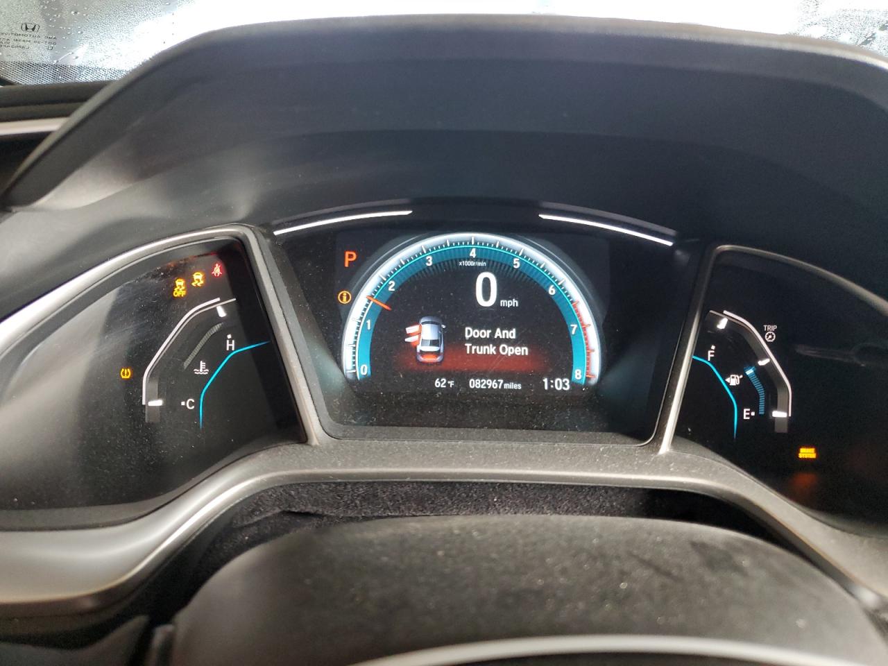 2018 Honda Civic Ex VIN: JHMFC1F37JX018897 Lot: 82195115