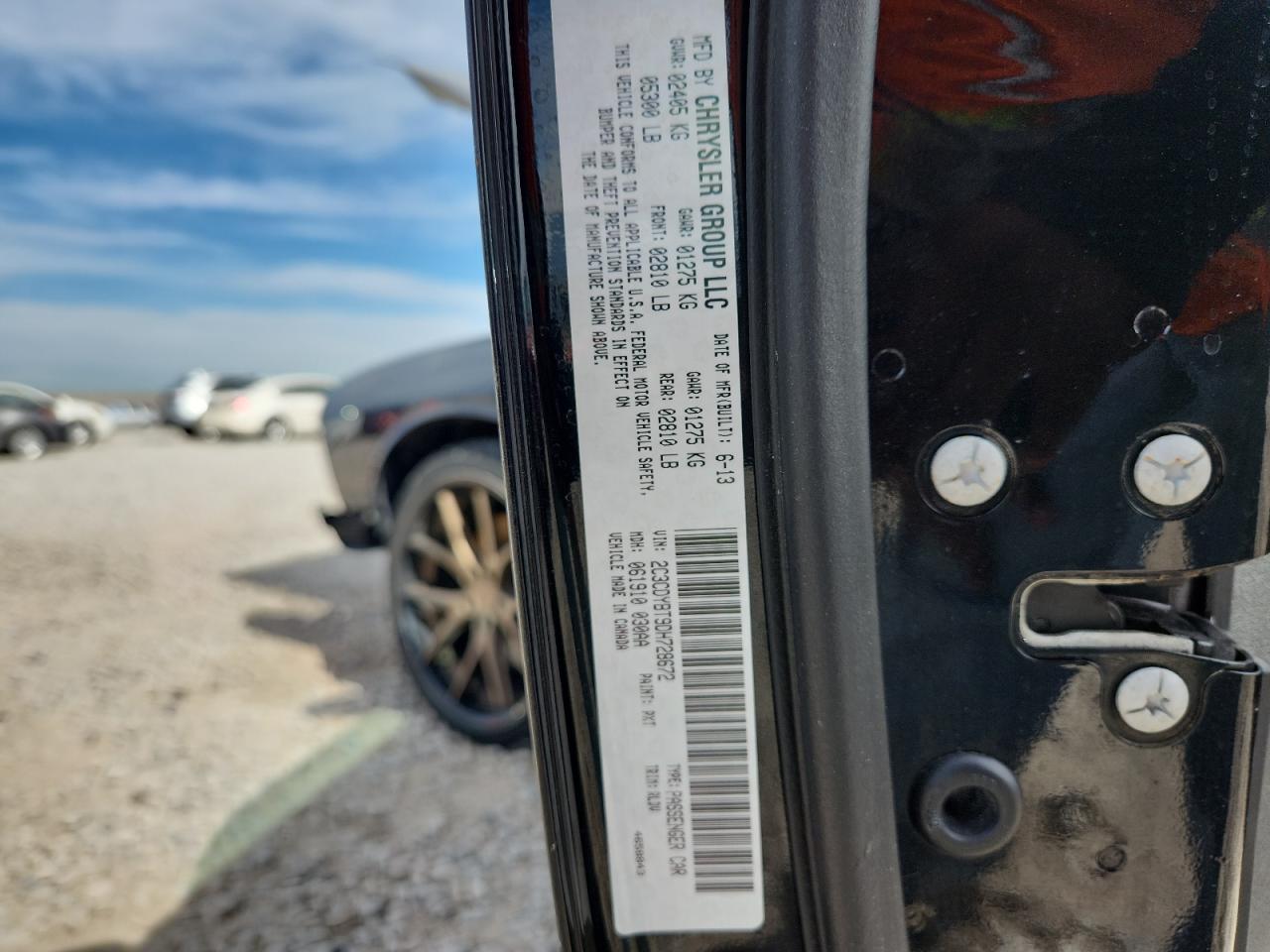 2013 Dodge Challenger R/T VIN: 2C3CDYBT9DH728672 Lot: 86869655