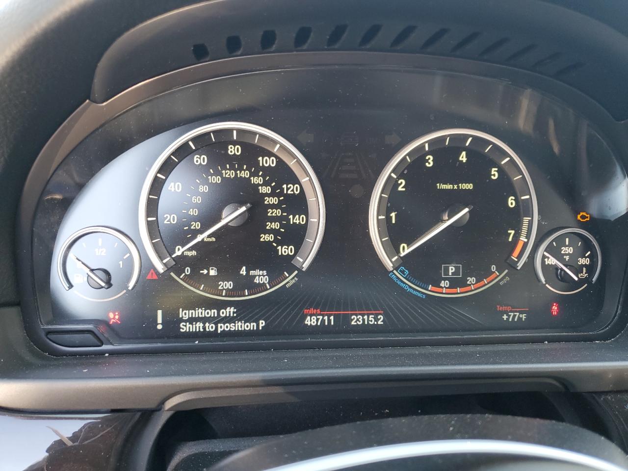 2013 BMW 535 Xi VIN: WBAFU7C51DDU73562 Lot: 85087785