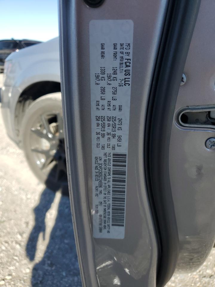 2016 Dodge Journey Sxt VIN: 3C4PDCBG5GT245596 Lot: 85159185