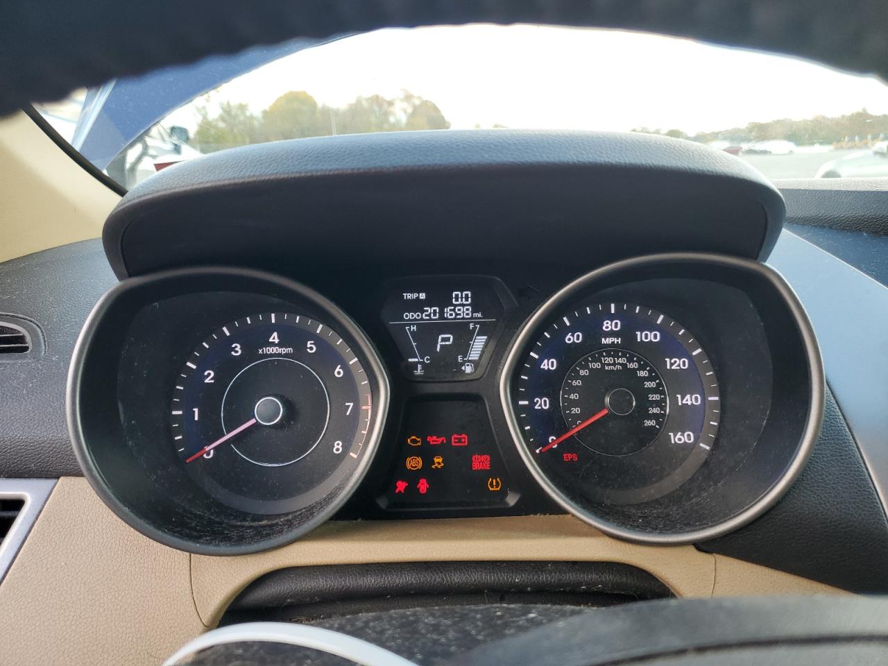 2013 Hyundai Elantra Gls VIN: 5NPDH4AE1DH385993 Lot: 82725505