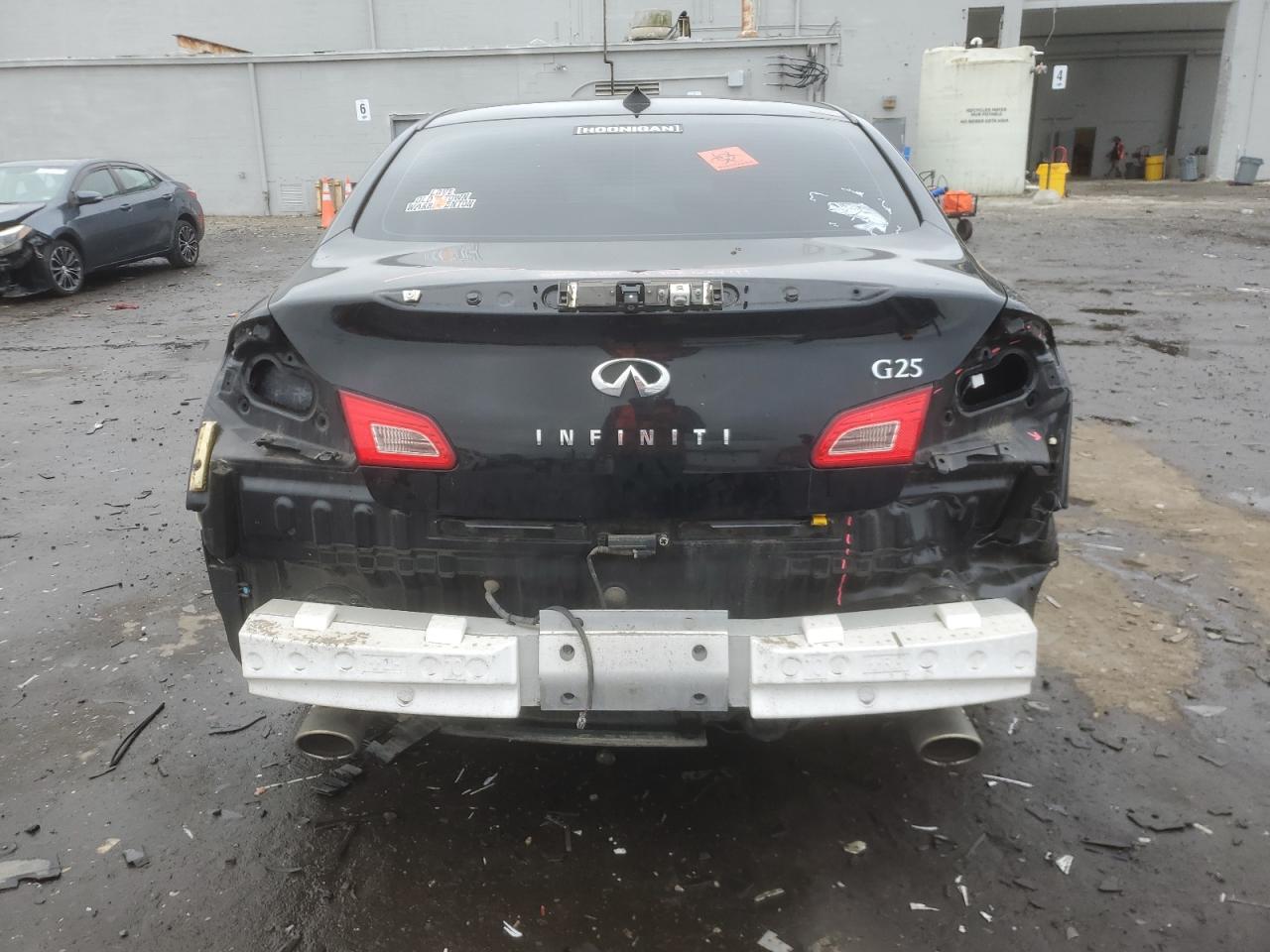 2011 Infiniti G25 Base VIN: JN1DV6AP5BM603445 Lot: 86236115