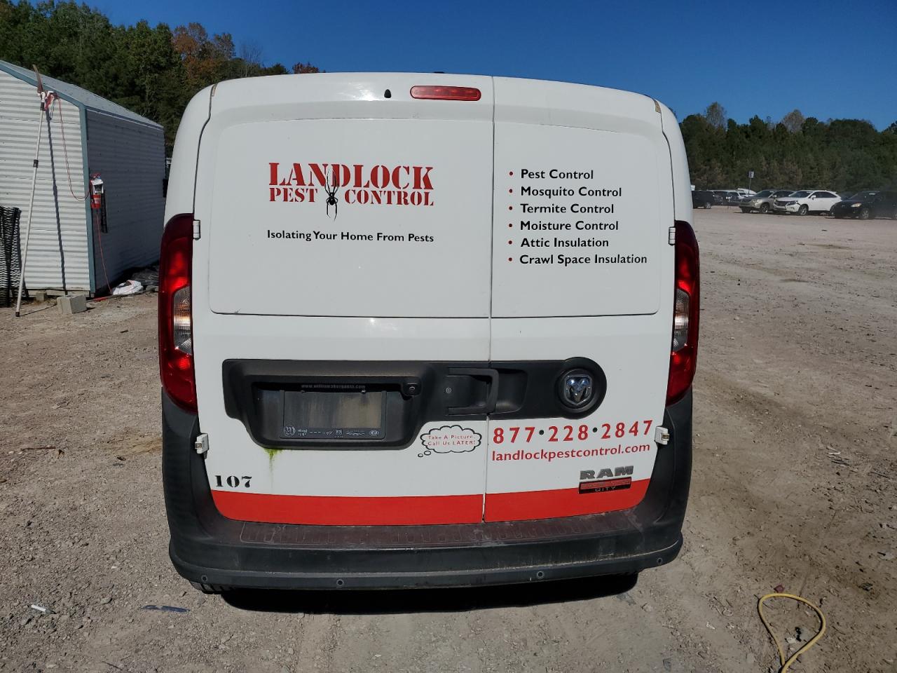 2017 Ram Promaster City VIN: ZFBERFAB4H6D60854 Lot: 82733335