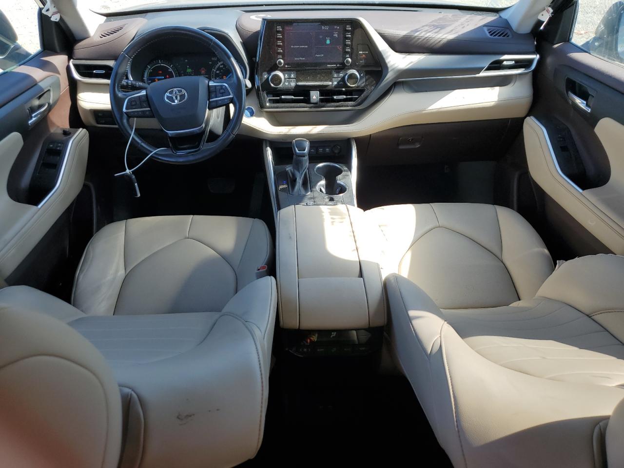 2021 Toyota Highlander Hybrid Xle VIN: 5TDGARAH6MS508495 Lot: 82672575