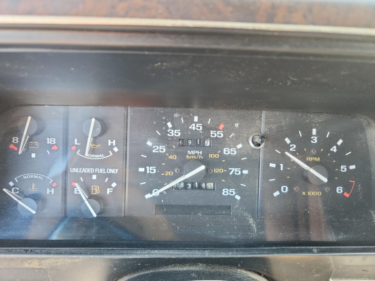 1989 Ford Bronco Ii VIN: 1FMCU14T7KUC41590 Lot: 90844725