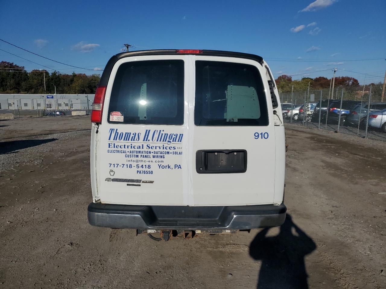 2013 Chevrolet Express 3500 Delivery Van VIN: 1GCZGTCG1D1122816 Lot: 91023815