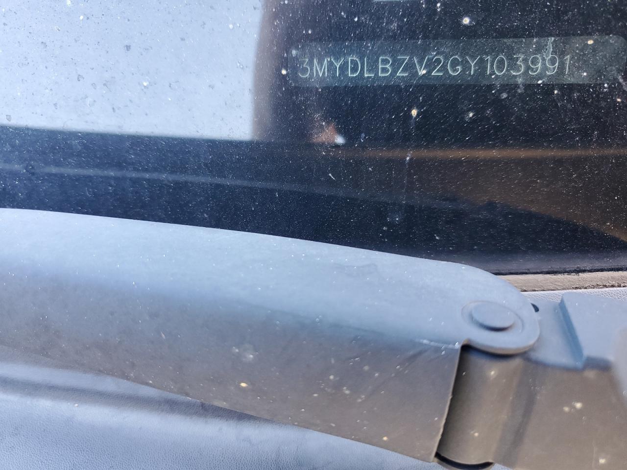 2016 Toyota Scion Ia VIN: 3MYDLBZV2GY103991 Lot: 85742535