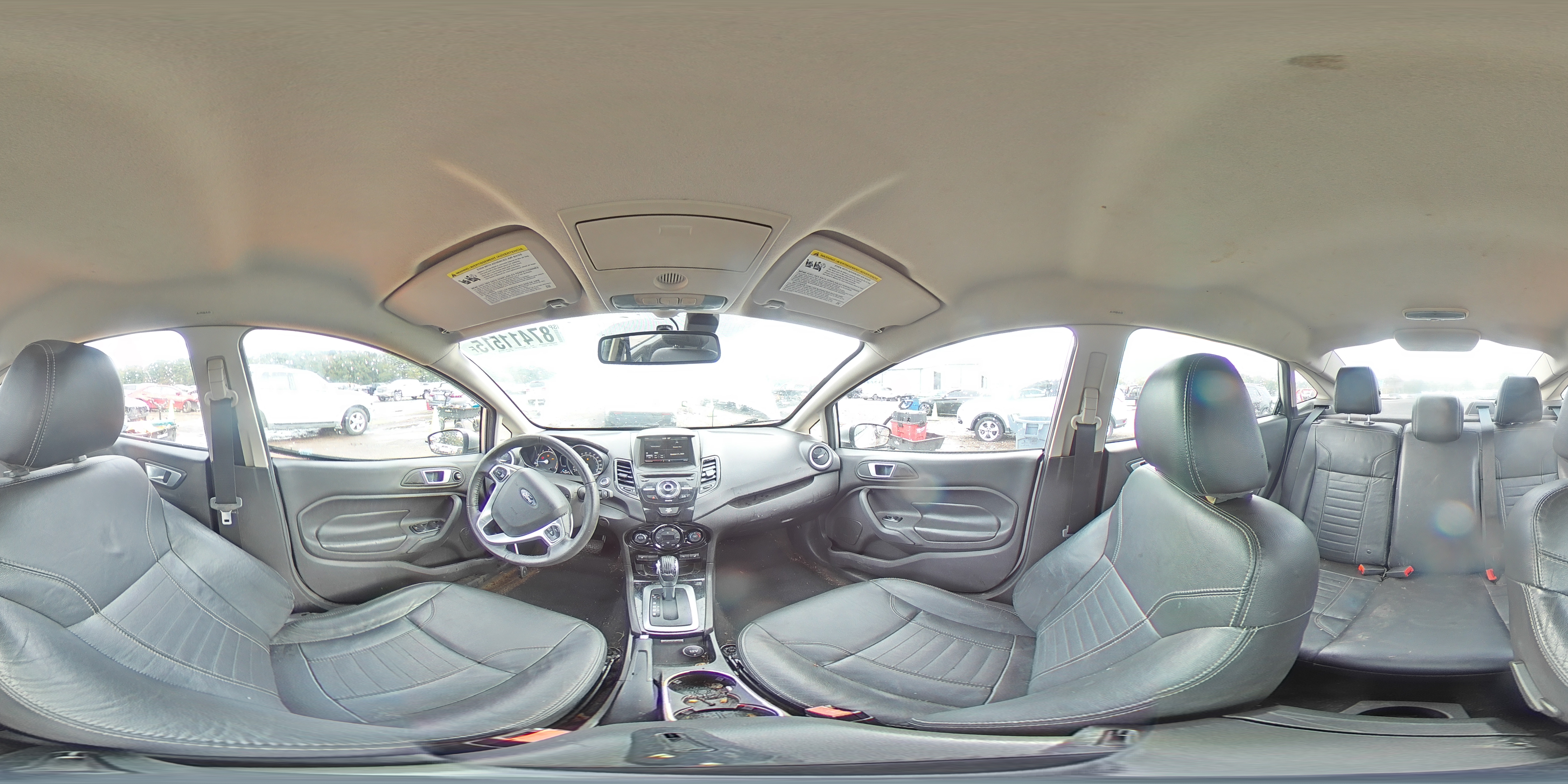 2015 Ford Fiesta Titanium VIN: 3FADP4CJ7FM205884 Lot: 87411515