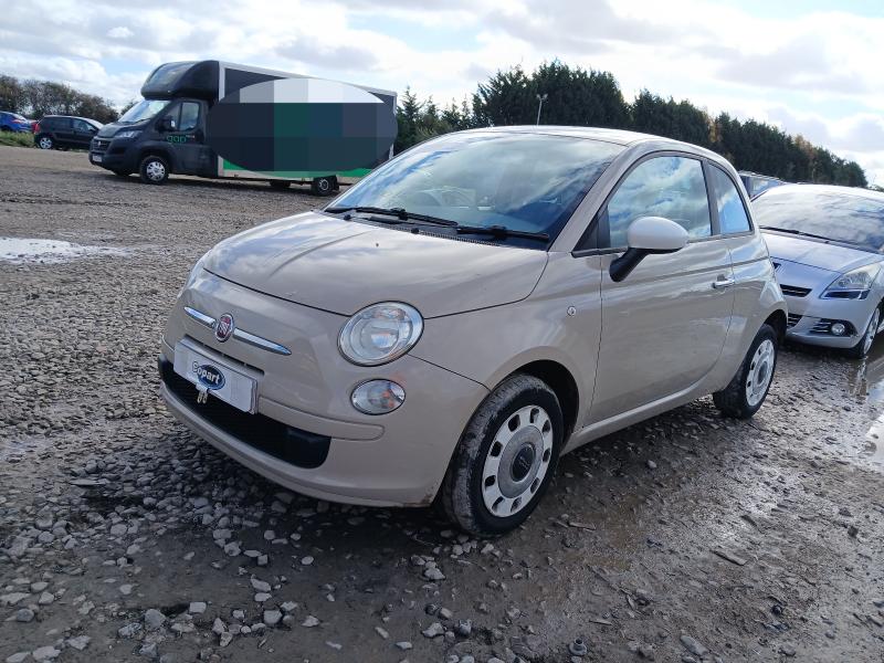 2014 FIAT 500 1.2 COLOUR THERAPY 3DR for sale at Copart WISBECH