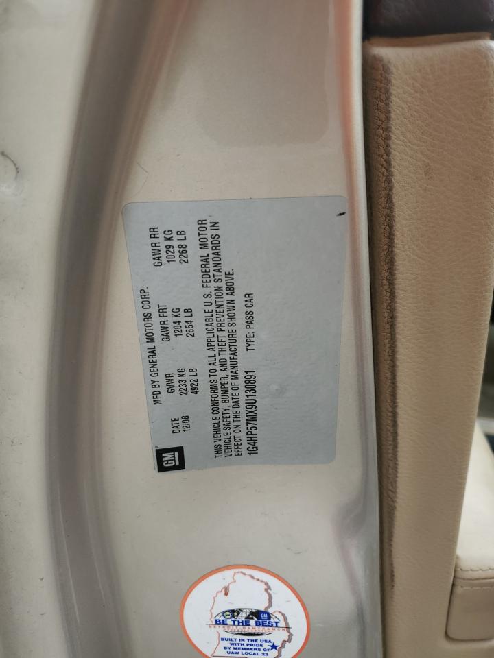 2009 Buick Lucerne Cx VIN: 1G4HP57MX9U130891 Lot: 82514615