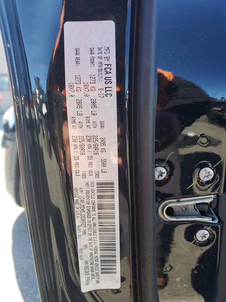 2018 Jeep Cherokee Limited VIN: 1C4PJMDX5JD530727 Lot: 85592175