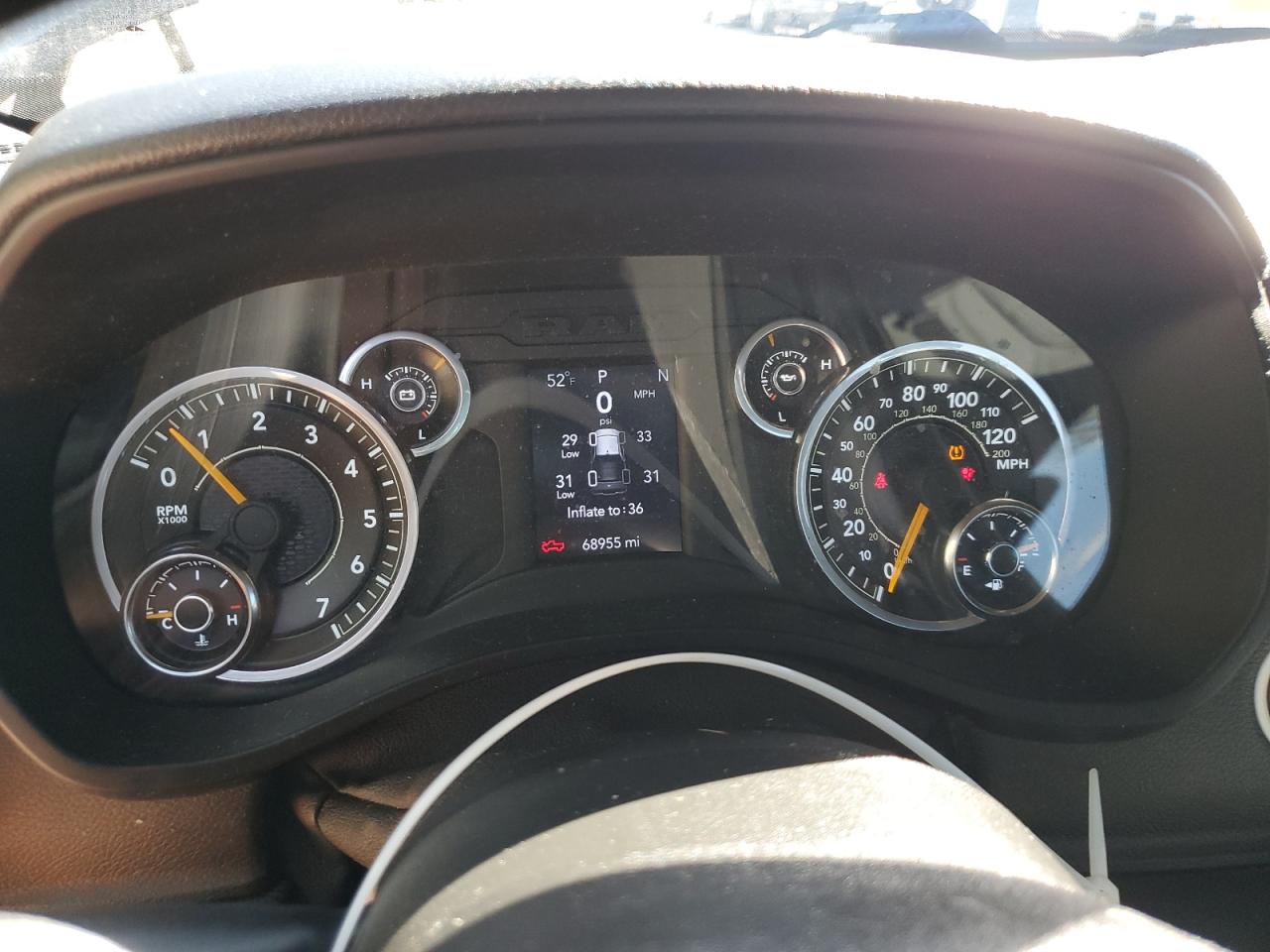 2021 Ram 1500 Big Horn/Lone Star VIN: 1C6SRFBT9MN781531 Lot: 82344485