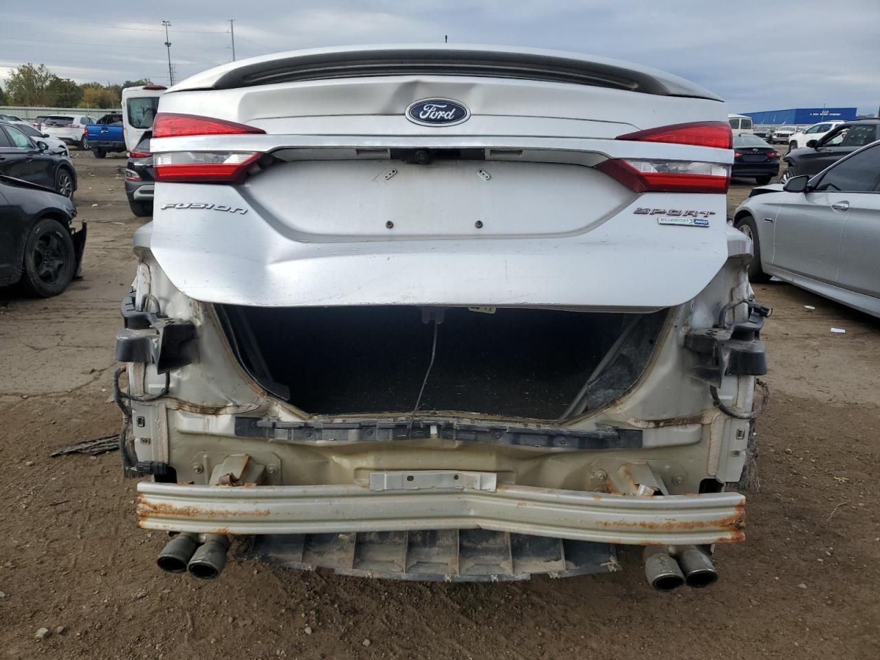 2017 Ford Fusion Sport VIN: 3FA6P0VP2HR220611 Lot: 86524965