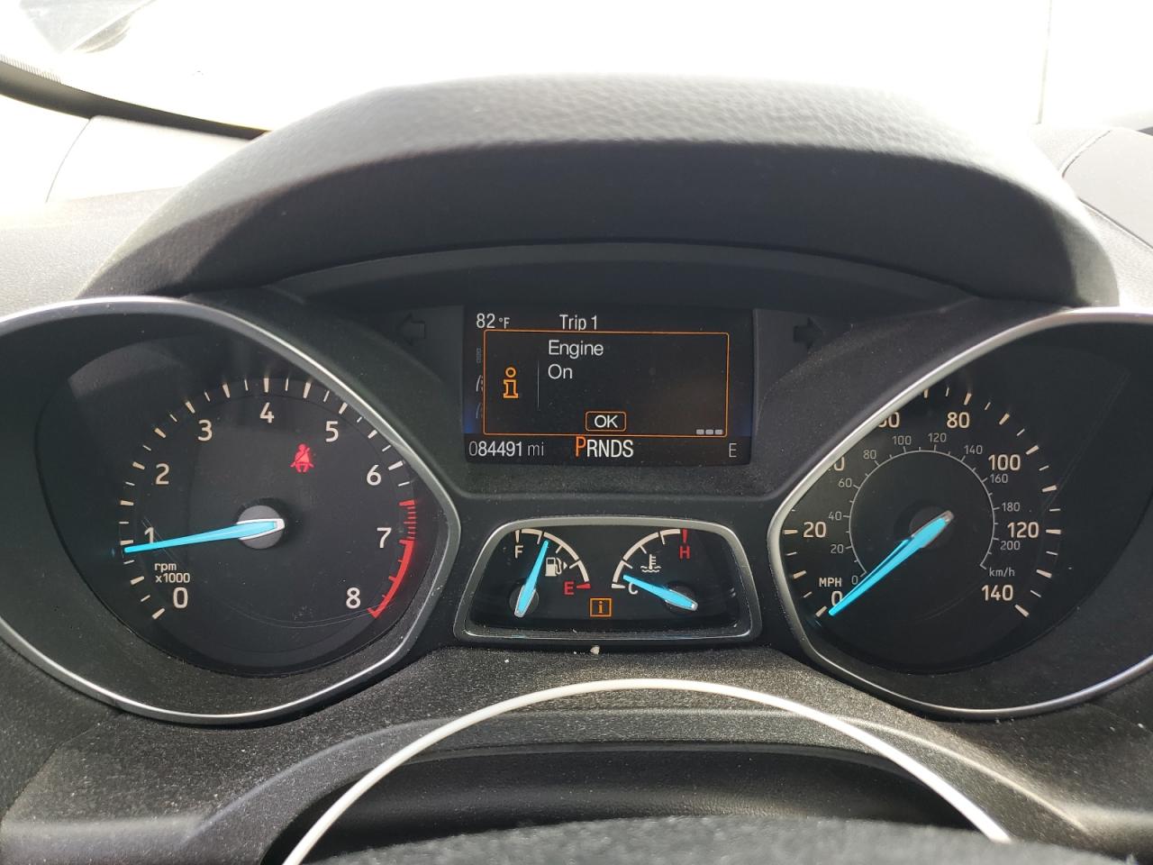 2017 Ford Escape S VIN: 1FMCU0F71HUC25372 Lot: 84746485