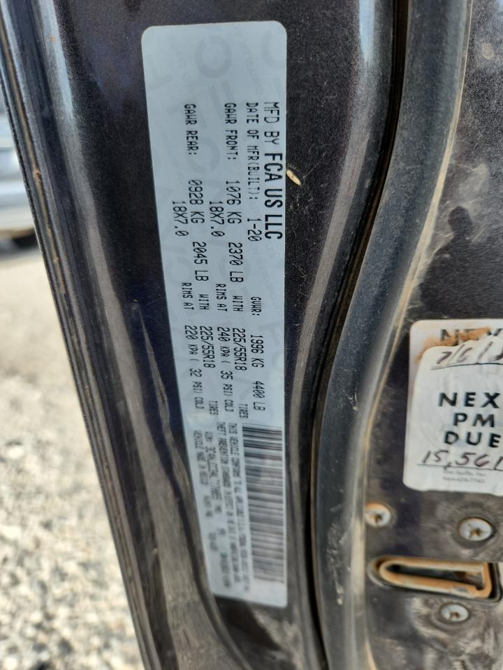 2020 Jeep Compass Limited VIN: 3C4NJCCB4LT170855 Lot: 85509925