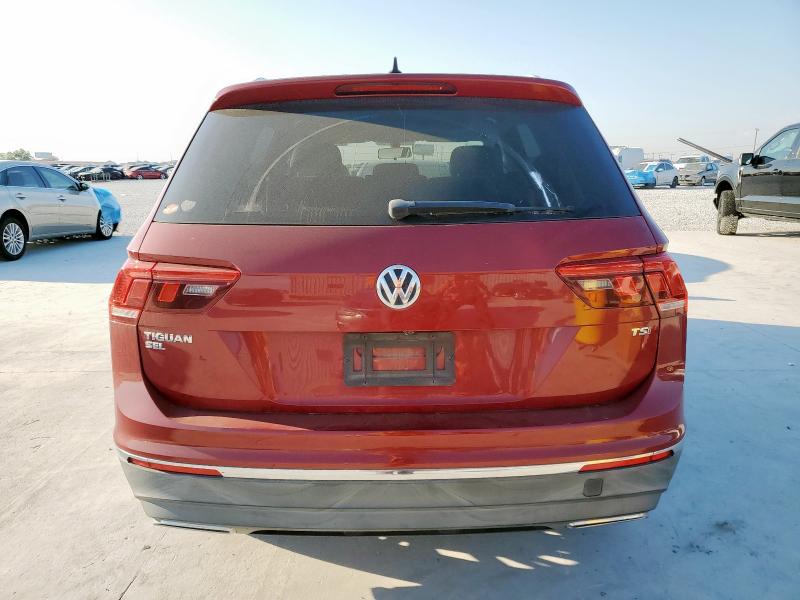  VOLKSWAGEN TIGUAN 2018 Бордовый