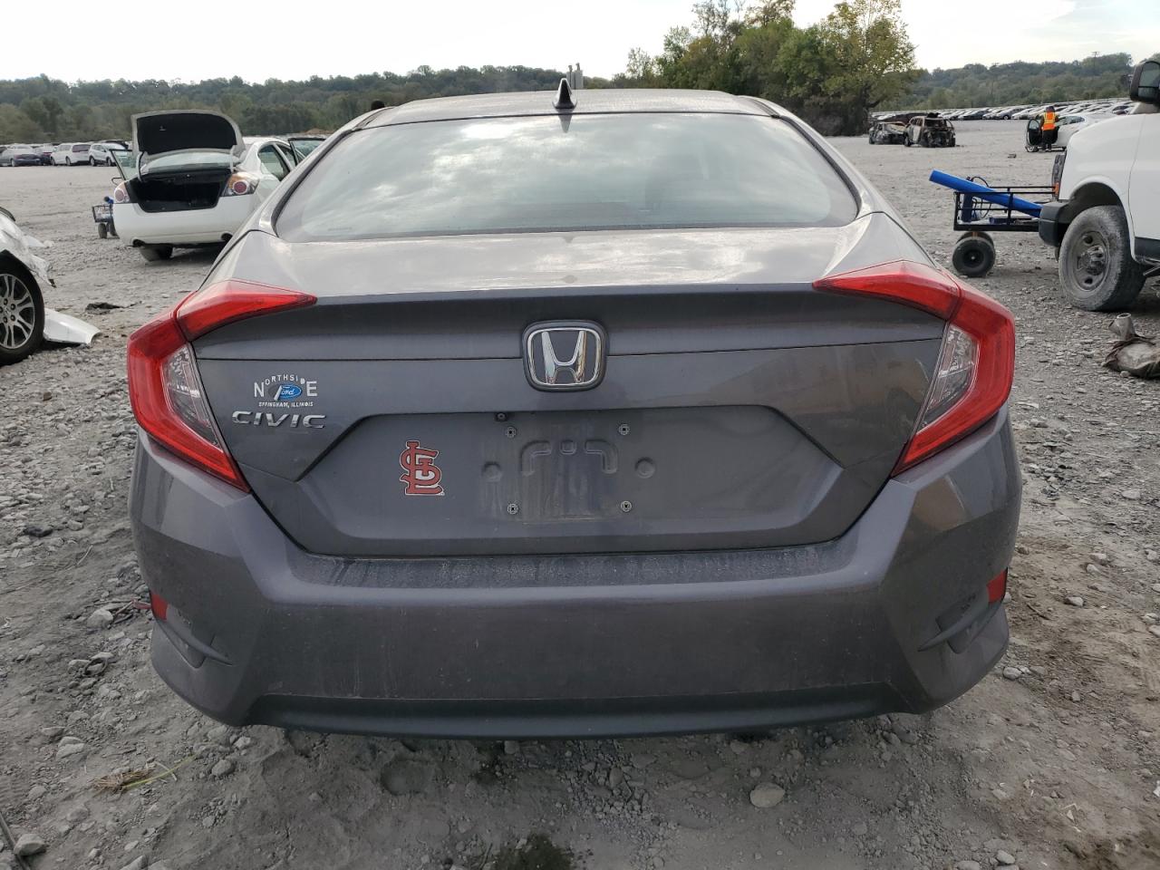 2018 Honda Civic Ex VIN: 2HGFC2F74JH520704 Lot: 82346125
