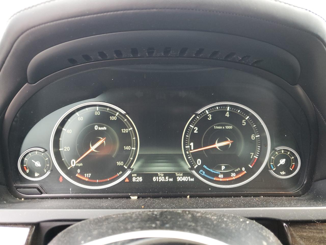 2015 BMW 750 Xi VIN: WBAYB6C52FD966159 Lot: 85290025