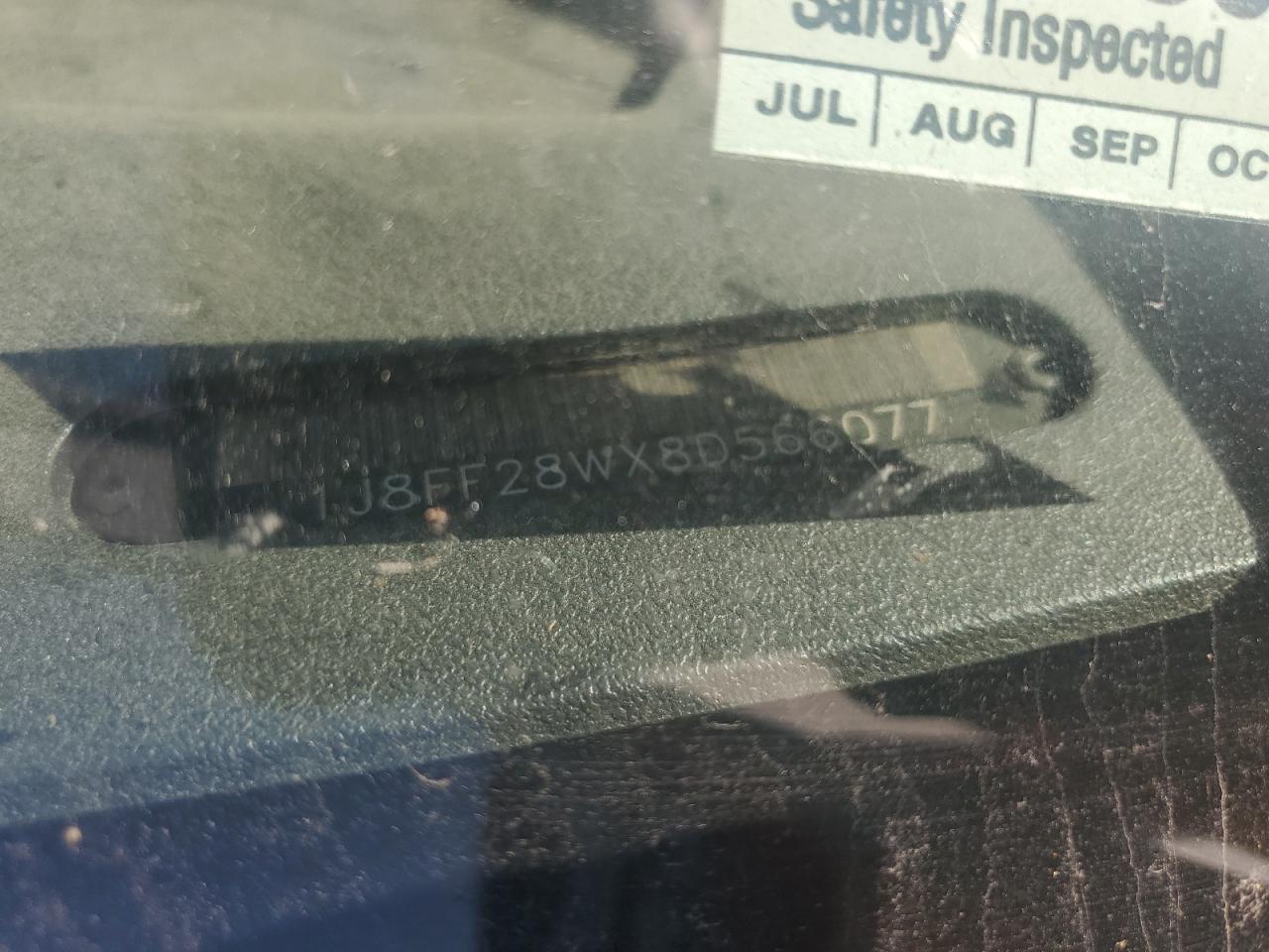 2008 Jeep Patriot Sport VIN: 1J8FF28WX8D566077 Lot: 85816475