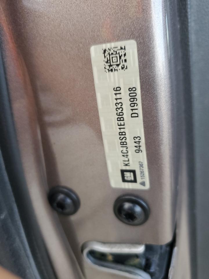 2014 Buick Encore Convenience VIN: KL4CJBSB1EB633116 Lot: 84395695