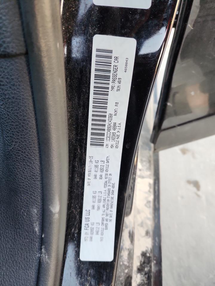 2016 Chrysler 200 Limited VIN: 1C3CCCAB9GN143360 Lot: 82436955