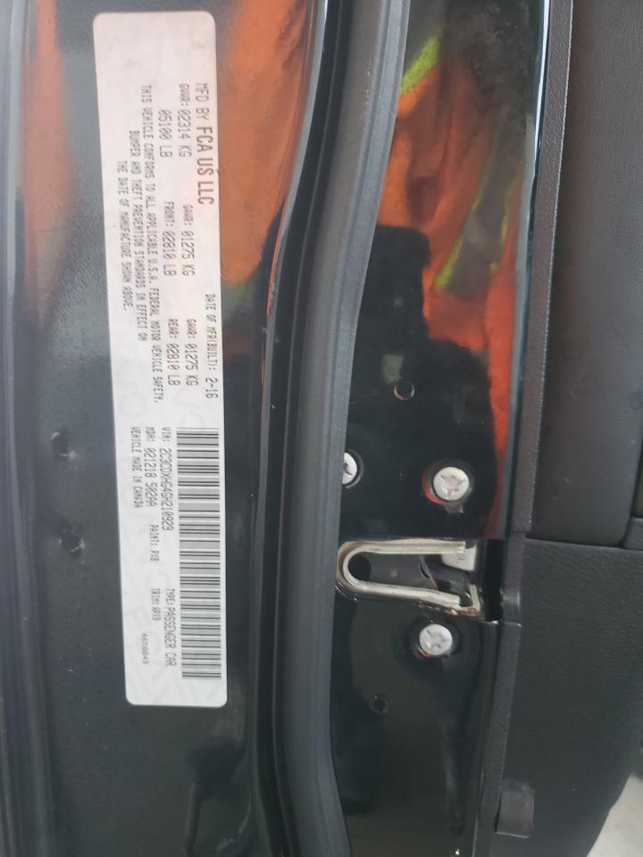 2016 Dodge Charger Sxt VIN: 2C3CDXHG4GH210929 Lot: 82312135