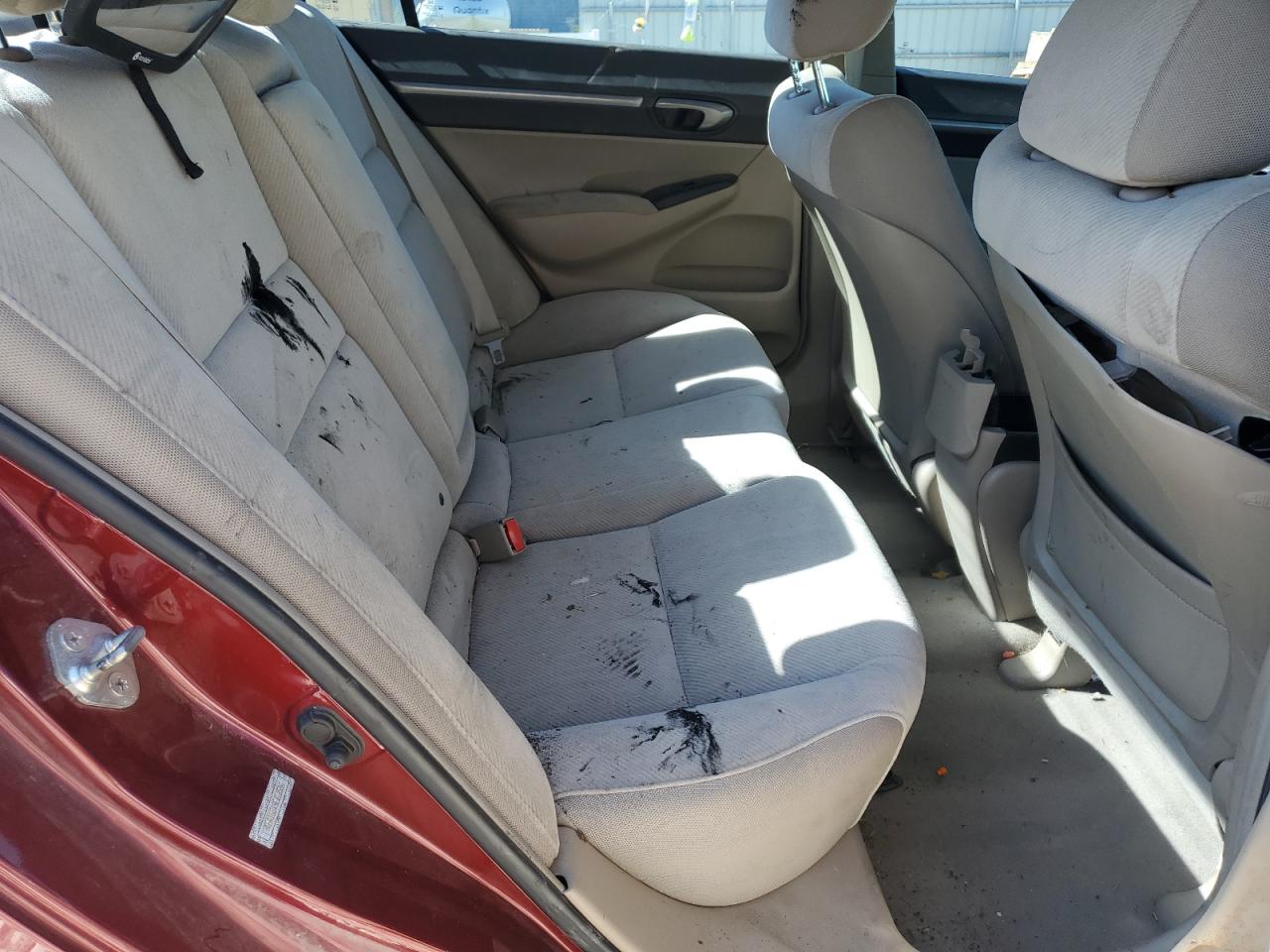 2009 Honda Civic Ex VIN: 19XFA168X9E010596 Lot: 81966185