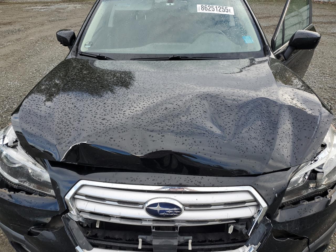 2016 Subaru Outback 2.5I Premium VIN: 4S4BSACC3G3265675 Lot: 86251255