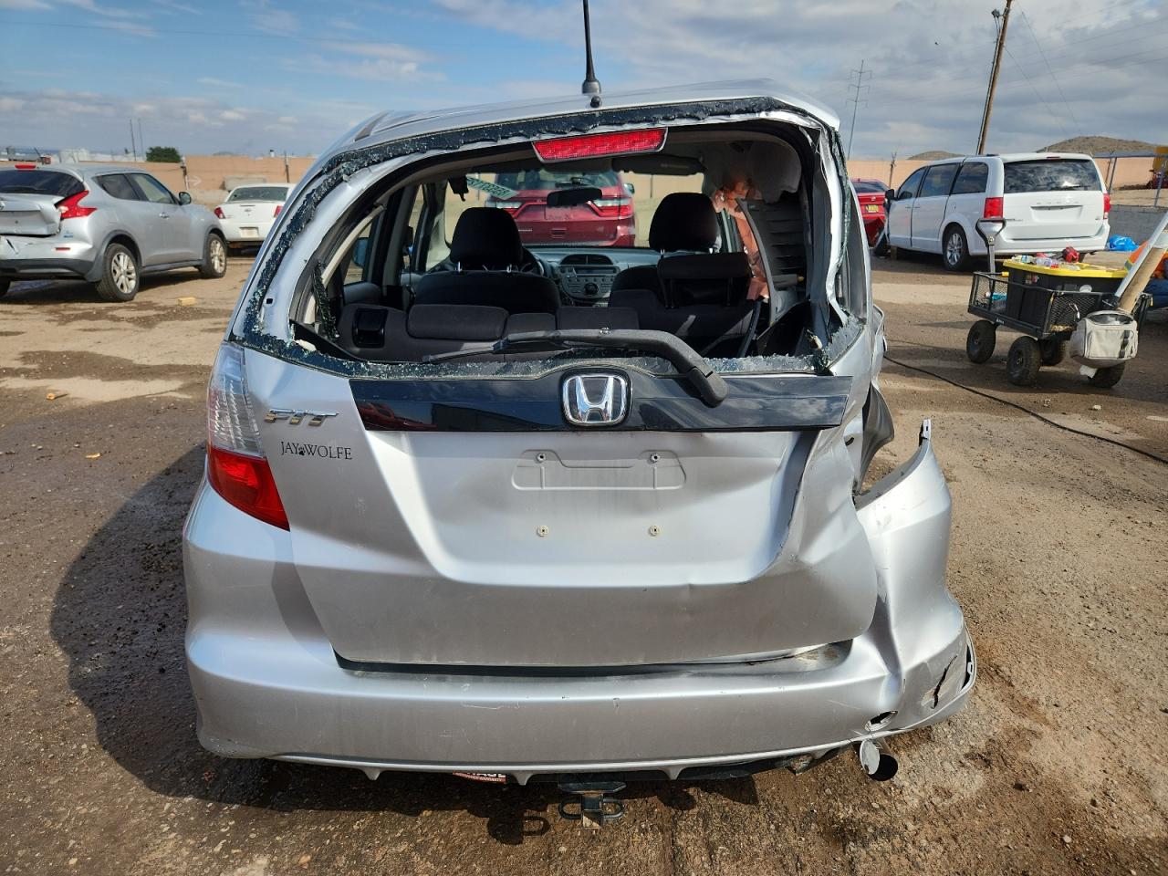2012 Honda Fit VIN: JHMGE8H30CC000126 Lot: 85537125