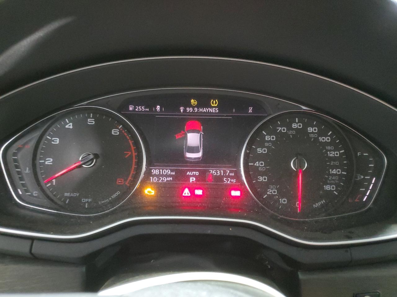 2019 Audi A4 Premium VIN: WAUGMAF49KN007650 Lot: 89686175