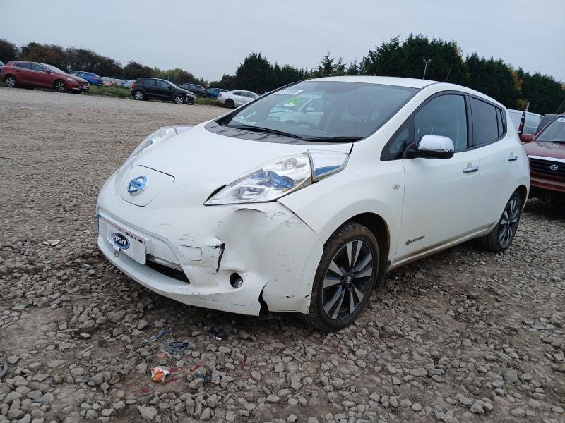 2016 NISSAN LEAF TEKNA 24KWH  for sale at Copart WISBECH