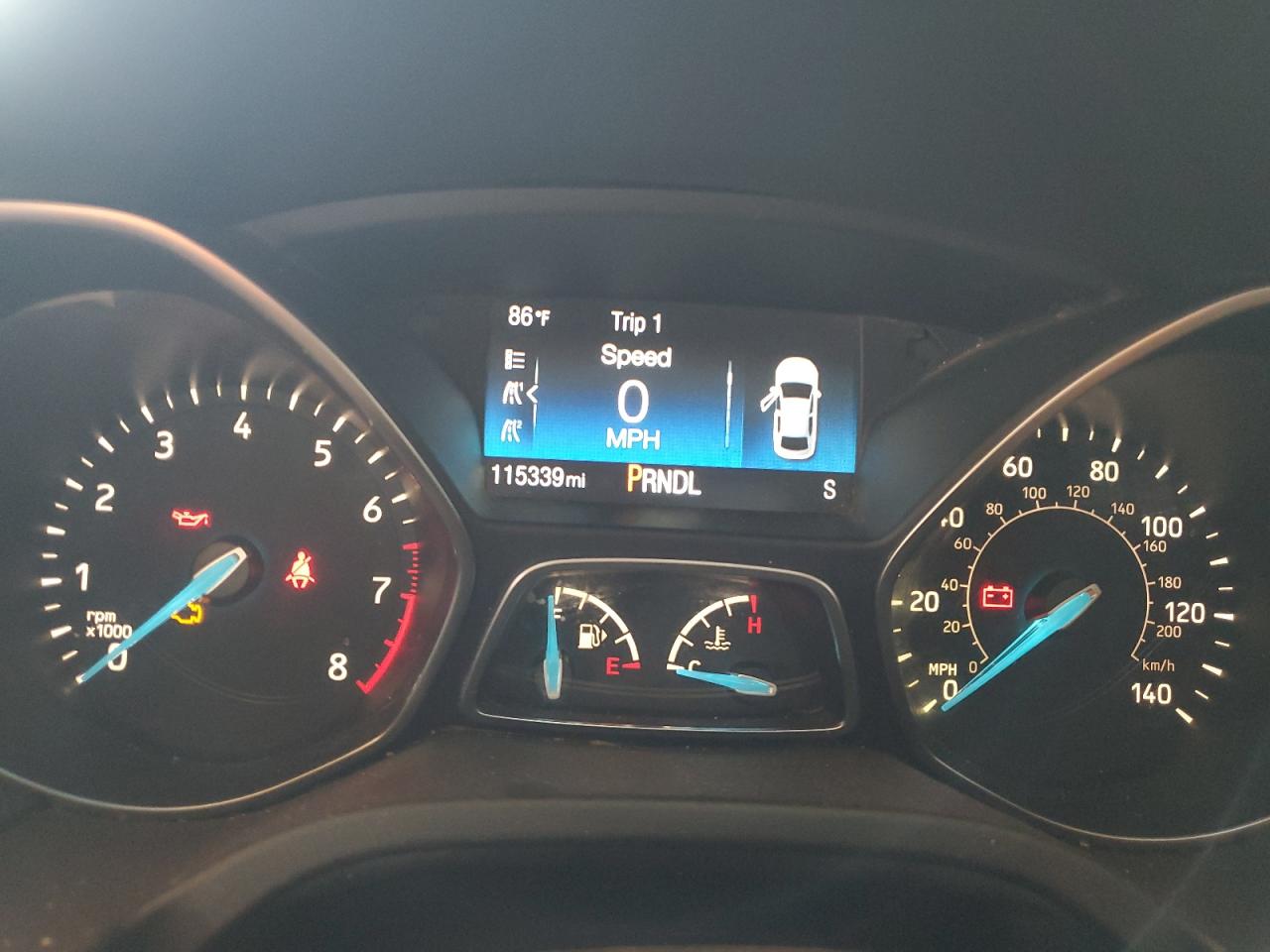 2015 Ford Focus Se VIN: 1FADP3F29FL306571 Lot: 82182815