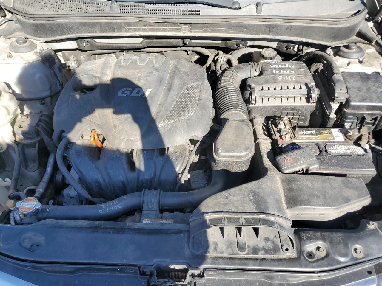 2012 Hyundai Sonata Gls VIN: 5NPEB4AC5CH465221 Lot: 86069925