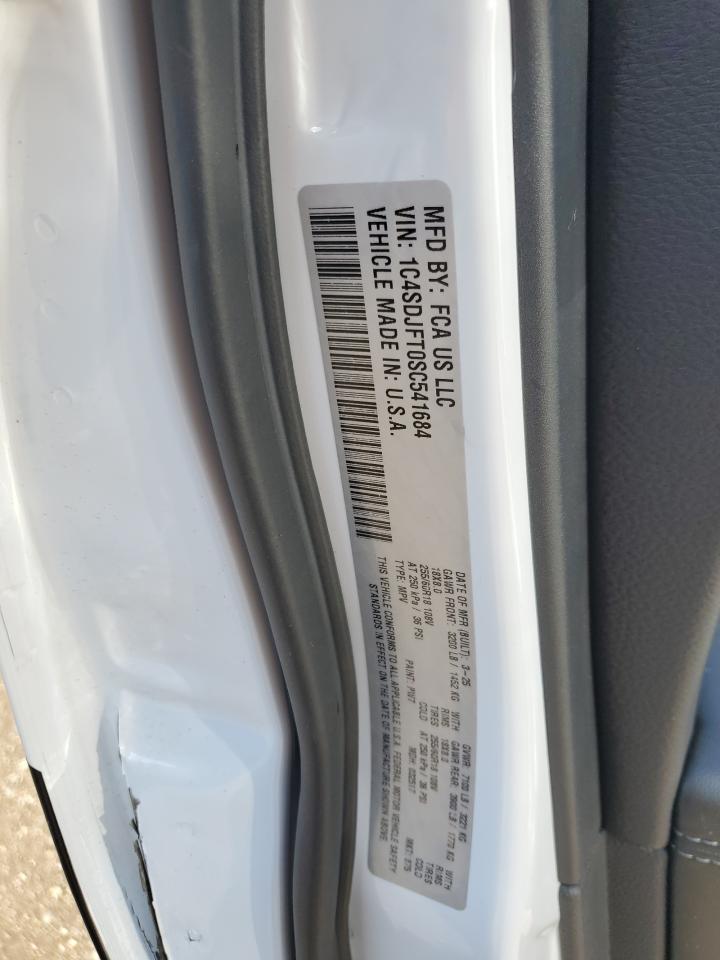 2025 Dodge Durango Pursuit VIN: 1C4SDJFT0SC541684 Lot: 81634895